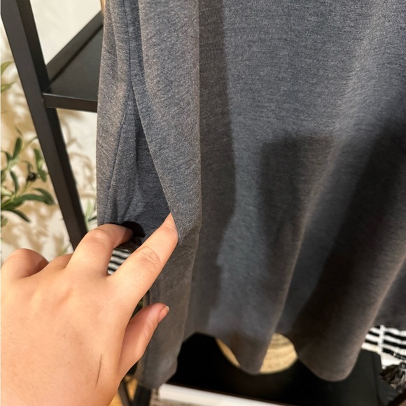 endless blu Gray Relaxed Short Sleeve T-Shirt dress size small - Picture 2 of 7